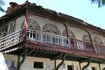 decorated balcony, oldtown of Mombasa
