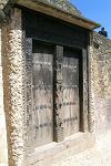 decorated door, Fort Jesus