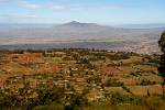 landscape of the Rift Valley, Mt Longonot Volcano