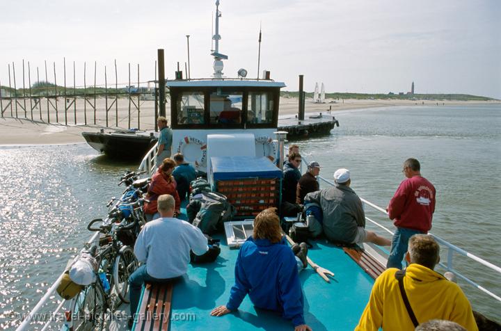 the boat between Texel and Vlieland, Wadden Islands