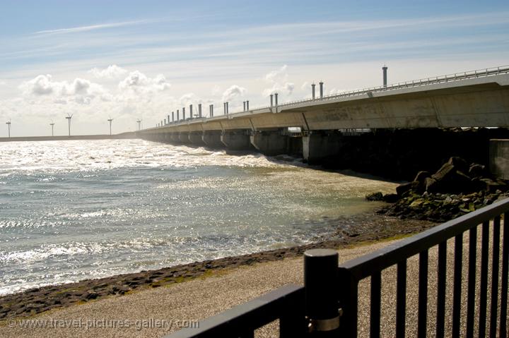 Storm surge barrier, Neeltje Jans, Delta Works, Zeeland