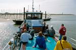 the boat between Texel and Vlieland, Wadden Islands