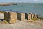 concrete blocks, Storm surge barrier, Neeltje Jans, Delta Works