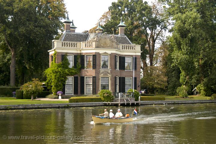 17th Century merchant's mansion along the River Vecht, Utrecht