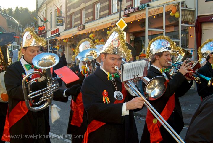 fanfare at Carnival, Valkenburg, Limburg