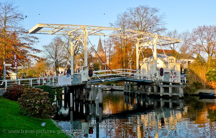 cantilever bridge, Loenen aan de Vecht, Utrecht