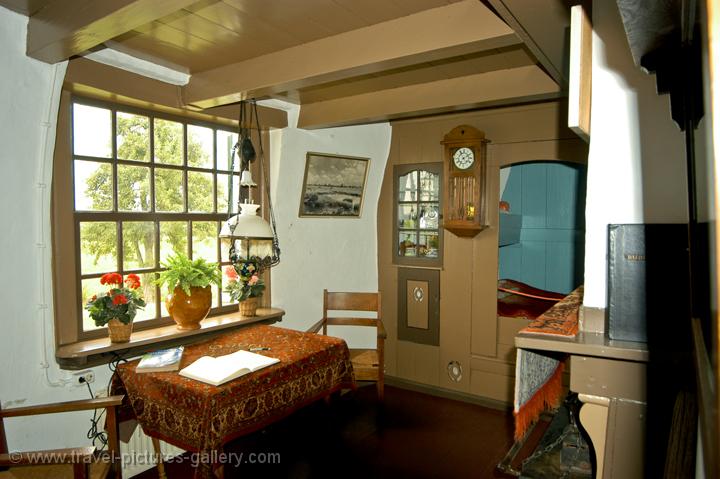 windmill interior, Kinderdijk, Zuid Holland