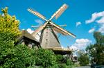 windmill 'de Eendracht' in Weesp, Noord Holland