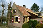 traditional house along the Vecht River, Utrecht