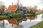 the Zaansche Schans, traditional farms and houses, Noord Holland