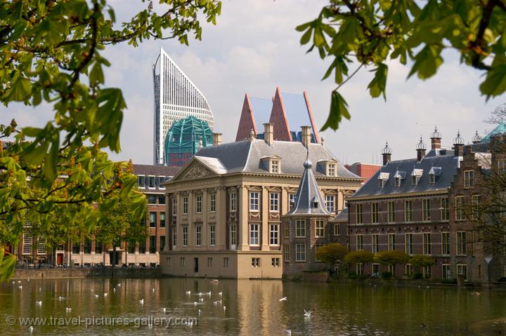the Mauritshuis and Hofvijver, The Hague