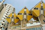 the Cube Houses, Rotterdam designed by Piet Blom