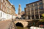 Oude Gracht (Old Canal) and Dom Tower, Utrecht