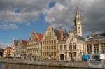 Belgium- Ghent - Guild Houses on the Graslei