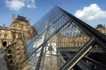 France - Paris - the Pyramid at the Louvre