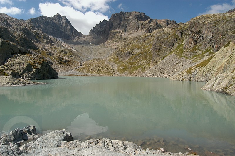 France, Lac Blanc, Mont Blanc Massif, Chamonix