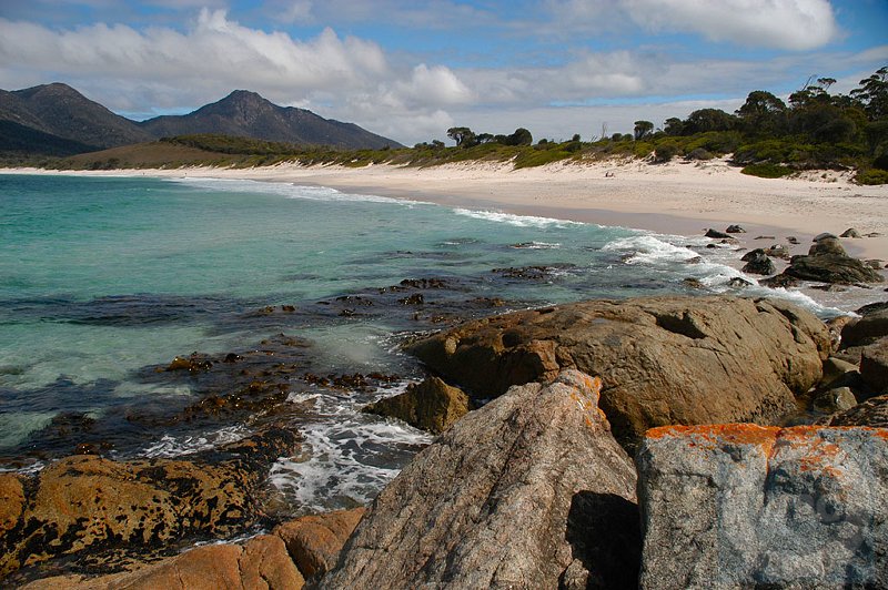 Australia, Wineglass Bay, Freycinet Peninsula, Tasmania