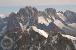 France, Aiguille du Midi, Les Grandes Jorasses, Mont Blanc Massif, Chamonix