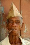 Cuba - smoking character, Trinidad