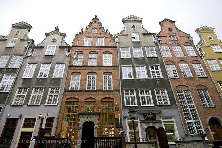 Flemish- Dutch style houses, Mariacka Street