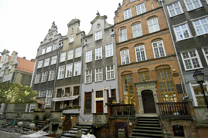Flemish- Dutch style houses, Mariacka Street
