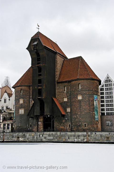 the medieval Gdansk Crane