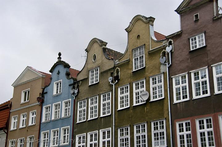house fronts, old town