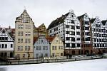 German style houses on the Motlawa River