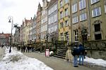 houses on Dlugi Targ, Long Market, part of the Royal Way