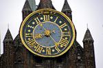 the clock of St Mary's Church