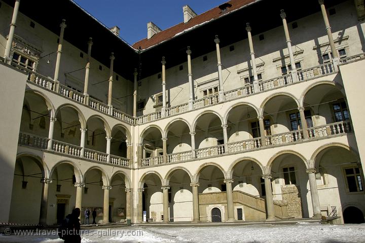 the Royal Palace at Wawel Castle