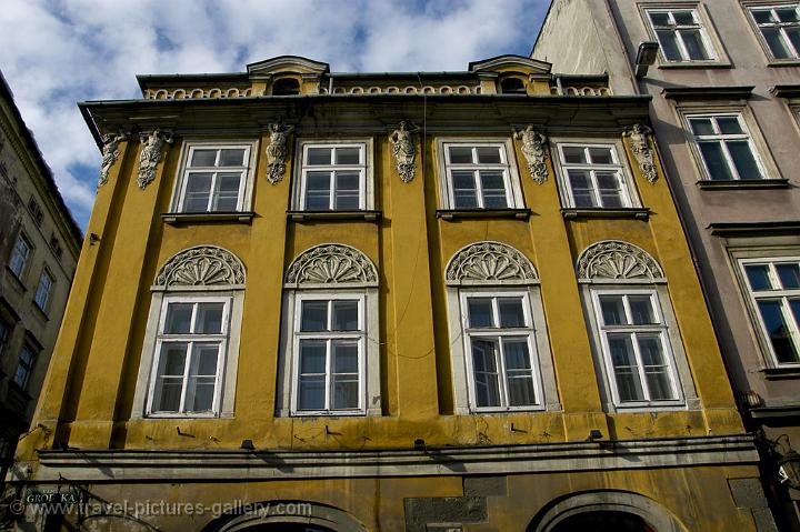 facade in one of the main streets