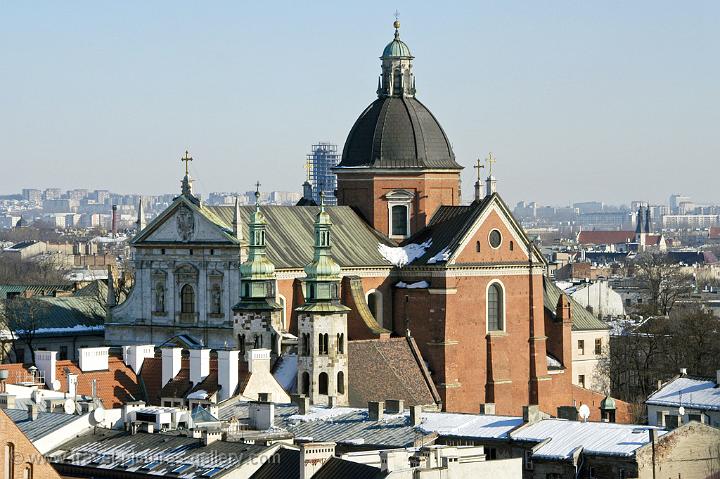 Peter and Paul Church from the Wawel Castle