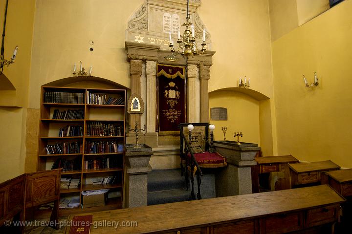 in the Remuh Synagogue, Kazimierz