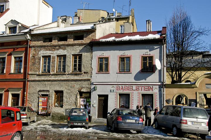 in Kazimierz, the former Jewish quarter