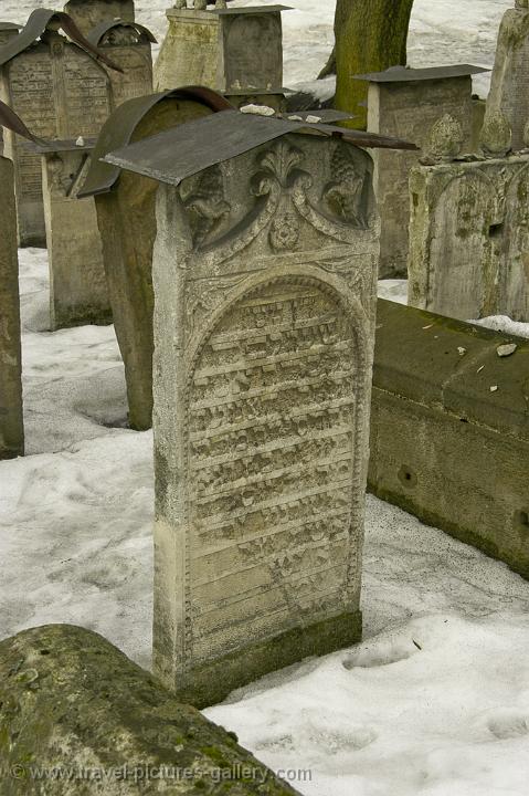 Jewish cemetary near the Remuh Synagogue, Kazimierz