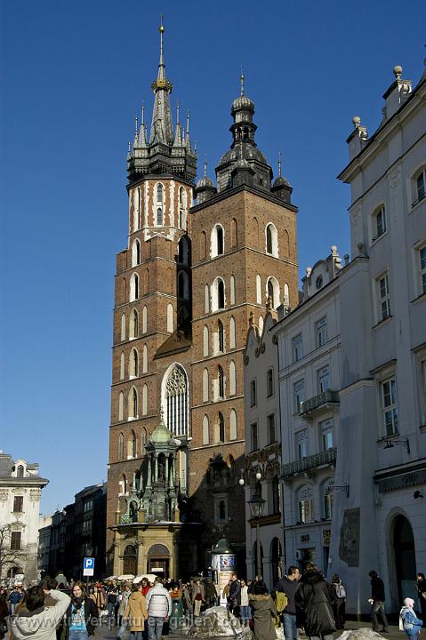 St Mary's Church on Rynek Glowny