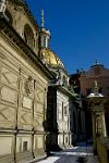 the Royal Chapel at the Wawel Cathedral