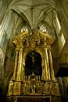 the main altar at Wawel Cathedral