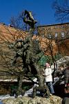 the Krakow dragon, Wawel Hill