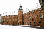 the Royal Castle was also destroyed during WW II and restored afterwards