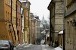 street leading to the Vistula (Wisla) River