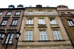 facades on the Old Town Square