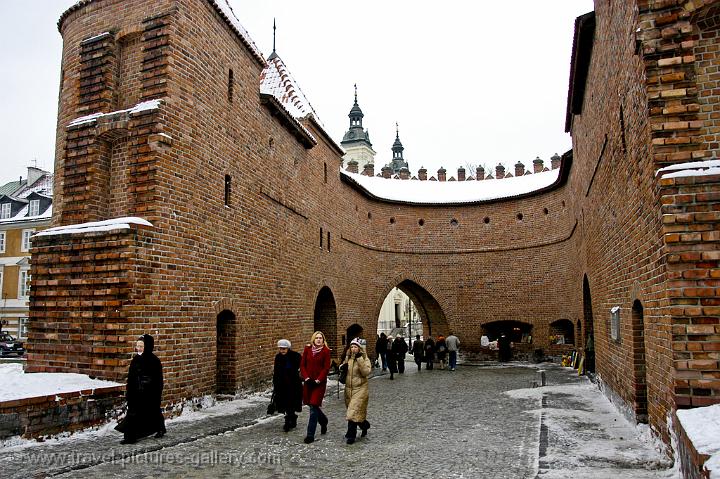 the Barbican, a fortified town gate