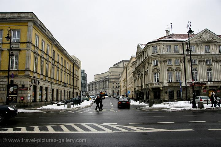 street scene, 19th century architecture