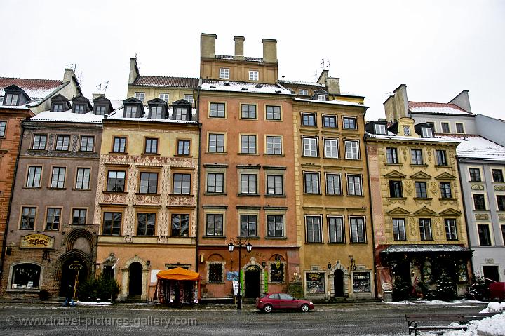 houses on the Old Town Square