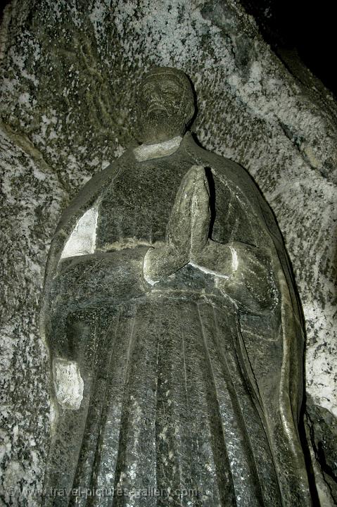 statue of a holy priest