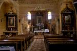 wooden church interior