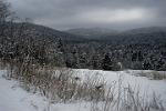 winter landscape, Bieszczady National Park