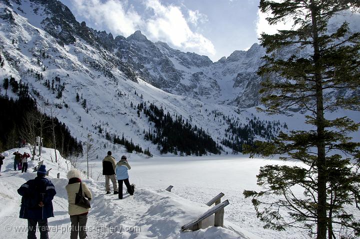 at Morskie Oko lake, Tatra Mountains